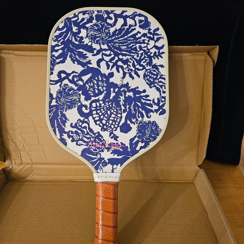 Brand NWT Lilly Pulitzer x Recess Pickleball Paddle- 1 paddle, 2 different sides